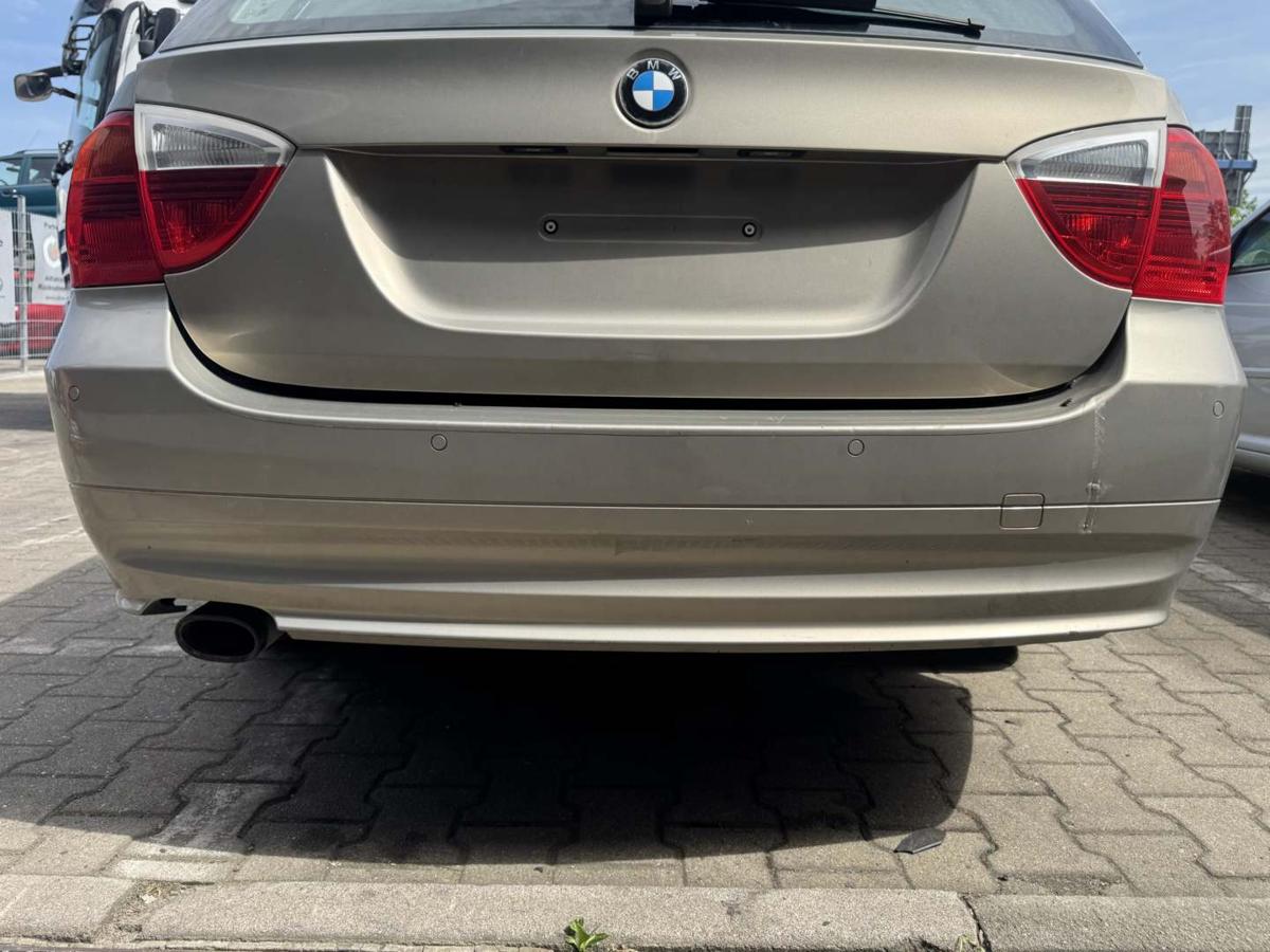 BMW 3er E91 original Sto&szlig;stange Stossf&auml;nger hinten A53 Platinbronze Kombi Bj.2008